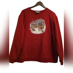 Vintage Northern Reflections christmas/winter crewneck